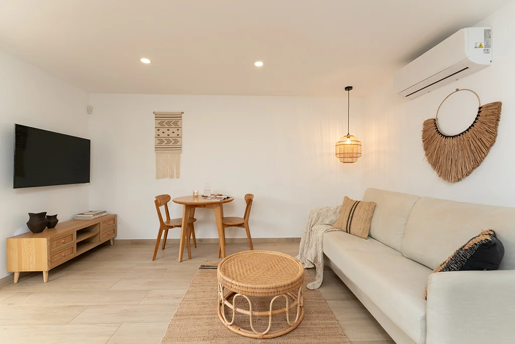 Detalle de la decoración en el Apartamento Deluxe de los apartamentos Mångata Gran Canaria