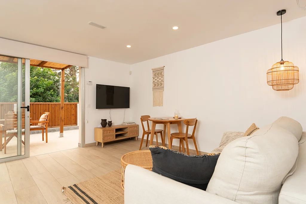Detalle de la decoración en el Apartamento Deluxe de los apartamentos Mångata Gran Canaria