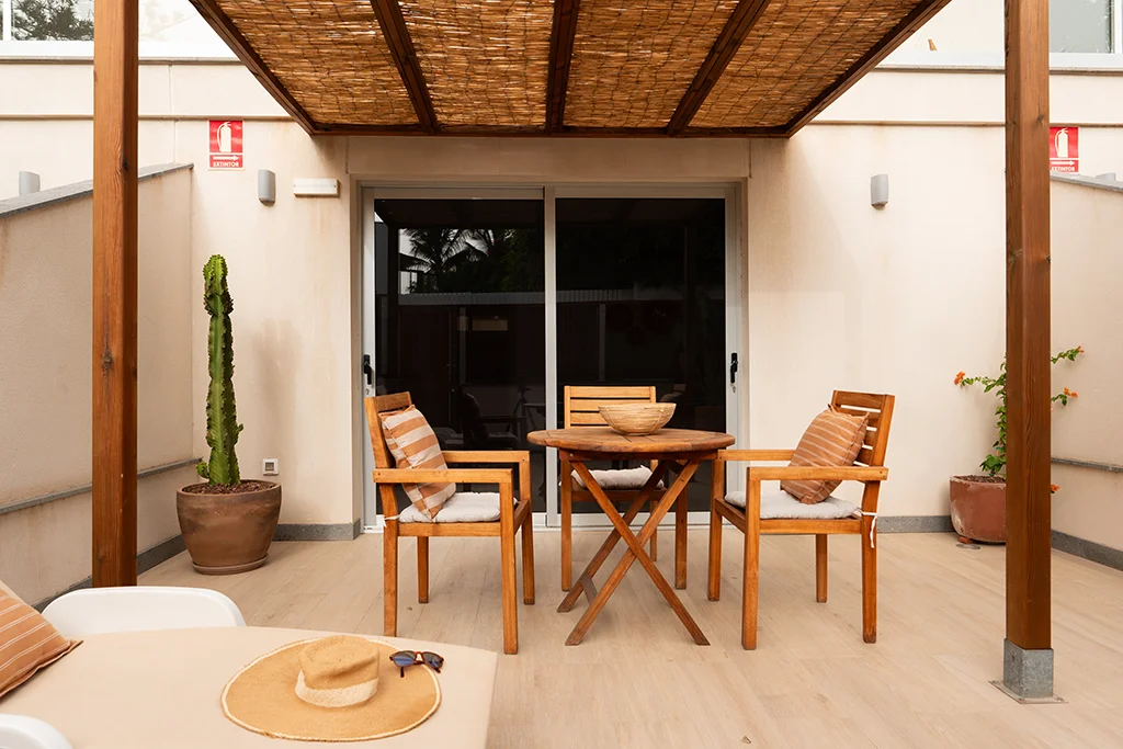 Detalle de la decoración en el Apartamento Estandar de los apartamentos Mångata Gran Canaria