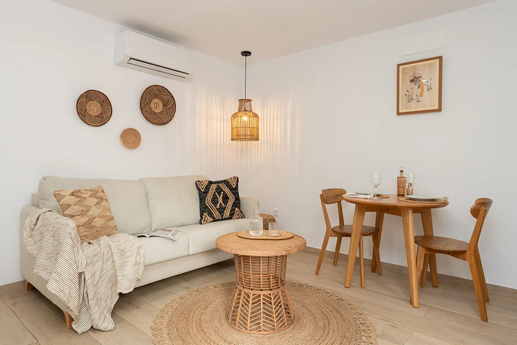 Detalle de la decoración en el Apartamento Estandar de los apartamentos Mångata Gran Canaria