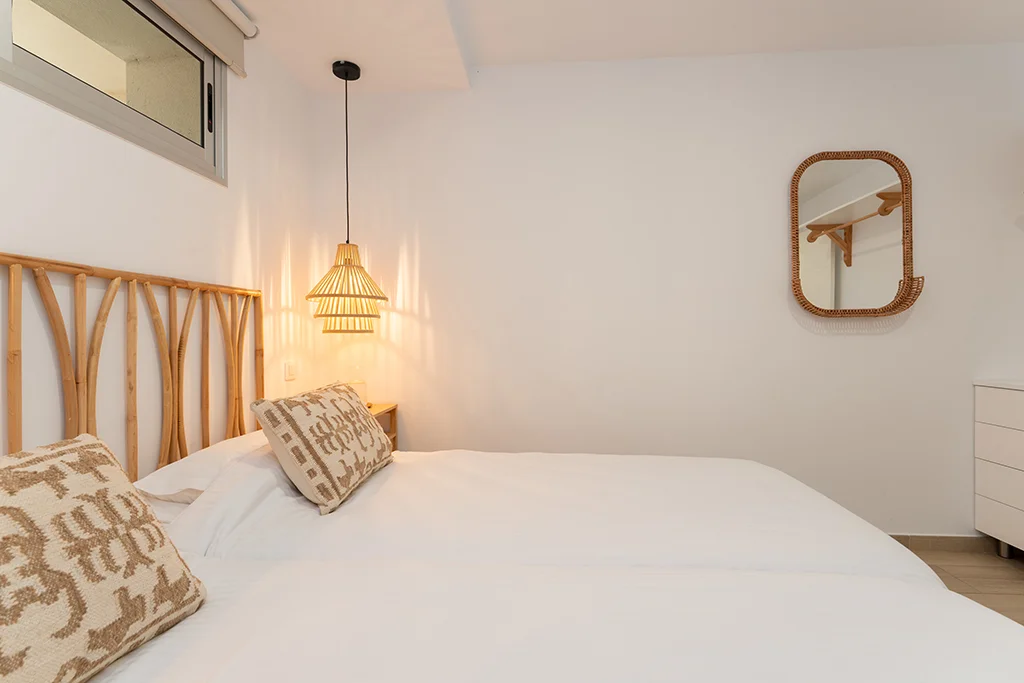 Detalle de la decoración en el Apartamento Estandar de los apartamentos Mångata Gran Canaria