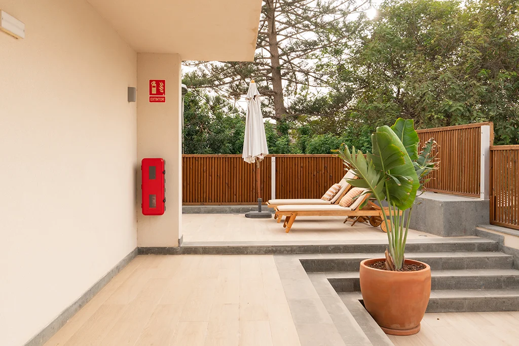 Detalle de la decoración en el Apartamento Estandar de los apartamentos Mångata Gran Canaria