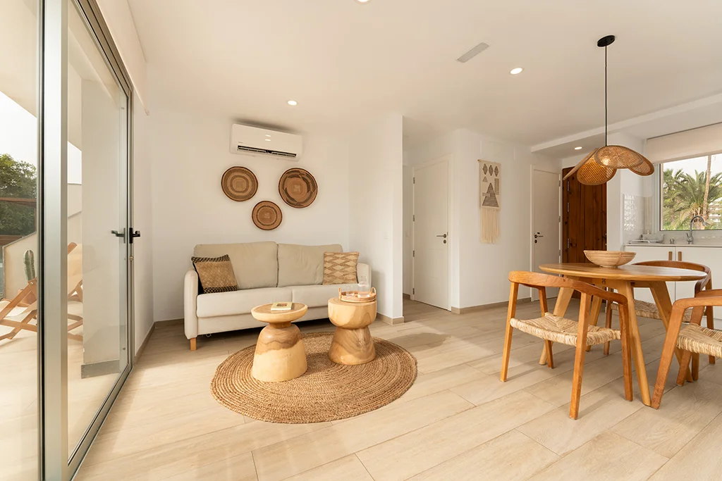 Detalle de la decoración en el Apartamento Superior de los apartamentos Mångata Gran Canaria