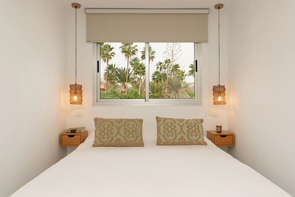 Detalle de la decoración en el Apartamento Superior de los apartamentos Mångata Gran Canaria